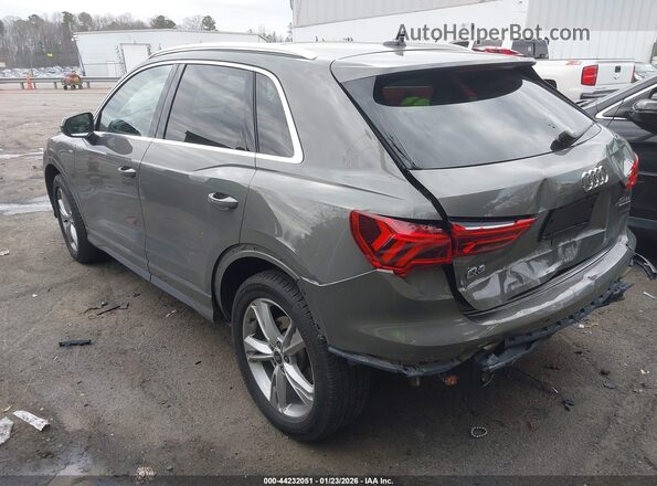 WA1EECF38N1141730 2022 AUDI Q3 Серый Задняя левая четверть