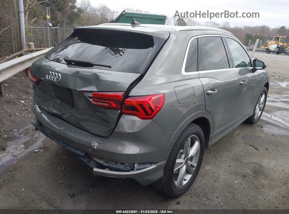 WA1EECF38N1141730 2022 AUDI Q3 Серый Задняя правая четверть