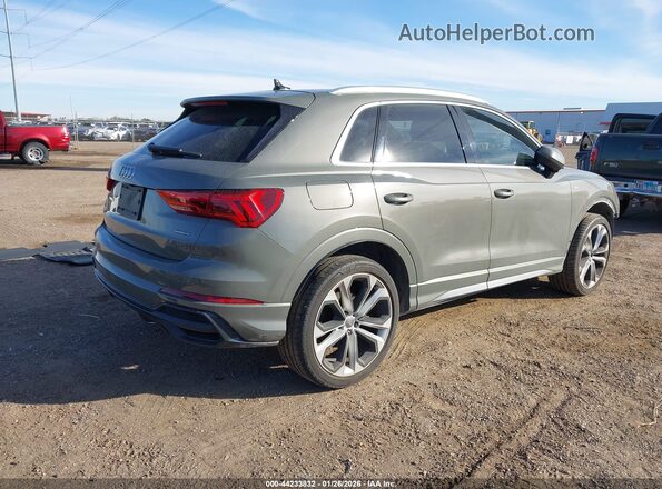 WA1EECF3XL1030772 2020 AUDI Q3 Серый Задняя правая четверть