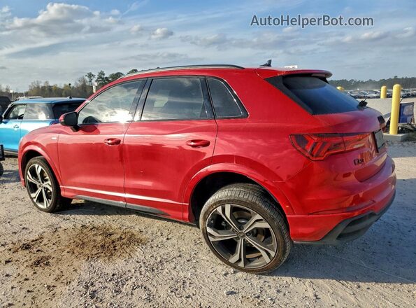 WA1EECF3XP1144289 2023 AUDI Q3 Красный Задняя левая четверть