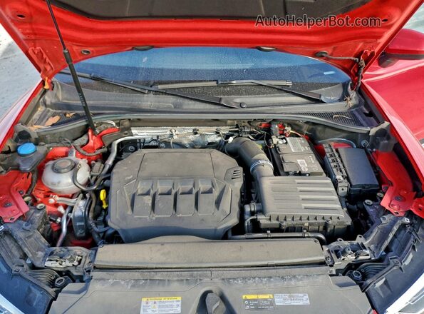 WA1EECF3XP1144289 2023 AUDI Q3 Красный Вид подкапотного пространства