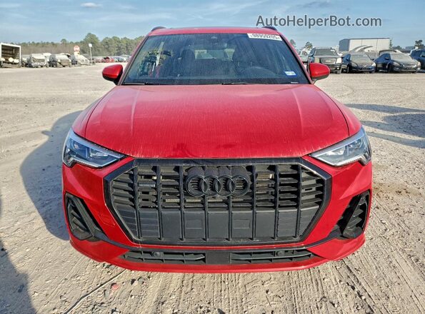 WA1EECF3XP1144289 2023 AUDI Q3 Красный Вид спереди