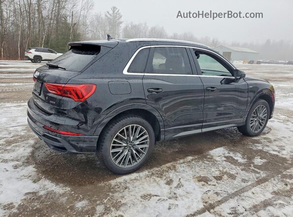 WA1EEDF38N1019729 2022 AUDI Q3 Black Tył prawy