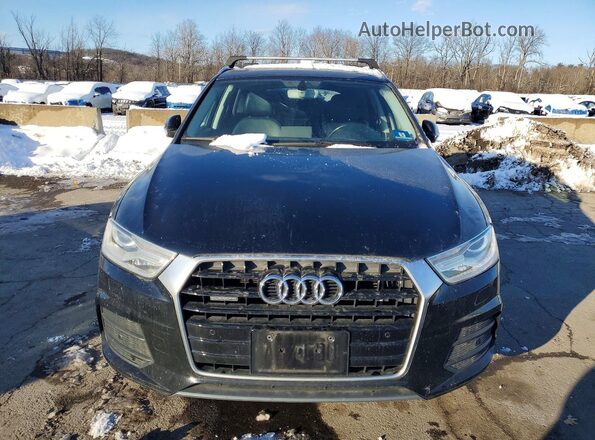 WA1EFCFS5GR015785 2016 AUDI Q3 Black Widok z przodu