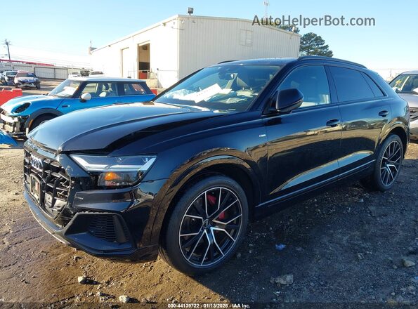 WA1EVAF15LD025030 2020 AUDI Q8 Black Передня ліва чверть