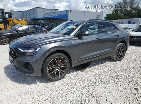 WA1EVAF1XLD015111 2020 AUDI Q8 Gray Front left
