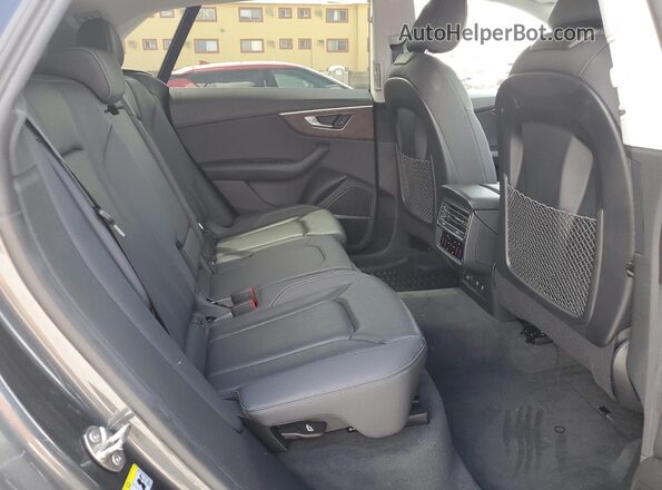 WA1EVAF1XLD015111 2020 AUDI Q8 Gray Rear seats view