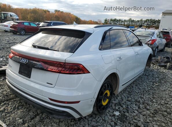 WA1EVBF18KD034731 2019 AUDI Q8 White Tył prawy