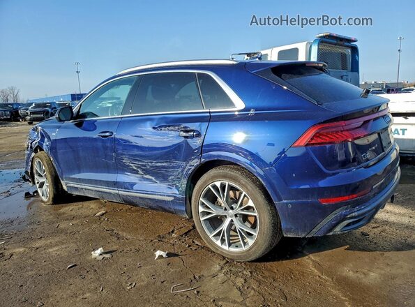 WA1EVBF1XLD015552 2020 AUDI Q8 Синий Задняя левая четверть