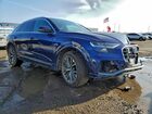 2020 Audi Q8 Premium Plus S-line Синий vin: WA1EVBF1XLD015552