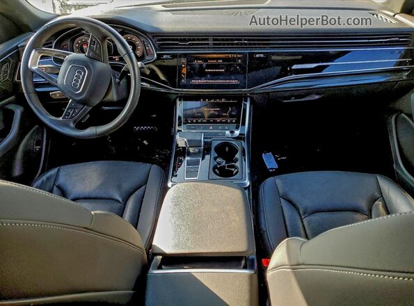 WA1EVBF1XLD015552 2020 AUDI Q8 Синий Вид панели приборов