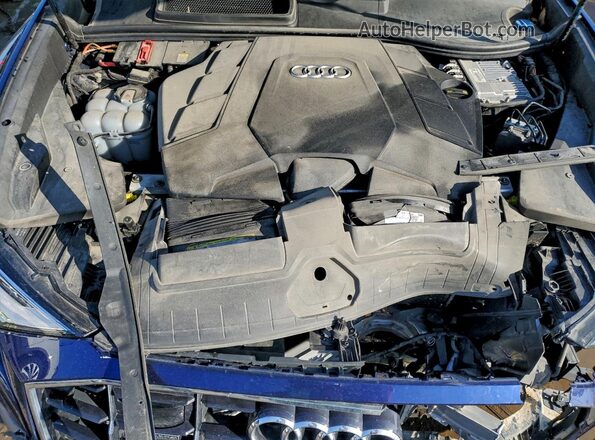 WA1EVBF1XLD015552 2020 AUDI Q8 Синий Вид подкапотного пространства