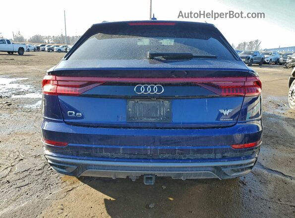WA1EVBF1XLD015552 2020 AUDI Q8 Синий Вид сзади