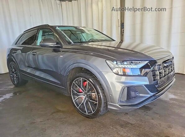 WA1EVBF1XPD011779 2023 AUDI Q8 Gray Przód lewy