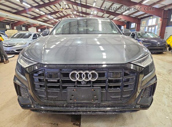 WA1FVAF16MD016939 2021 AUDI Q8 Gray Դիմացի տեսք
