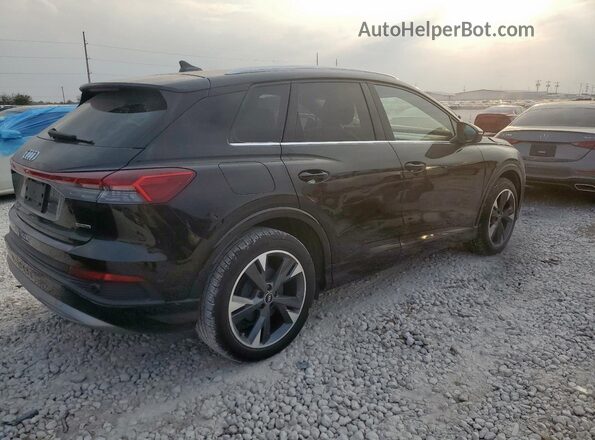 WA1G2BFZXNP033090 2022 AUDI Q4 Черный Задняя правая четверть