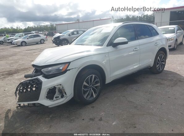 WA1GAAFY1R2130573 2024 AUDI Q5 Белый Передняя левая четверть