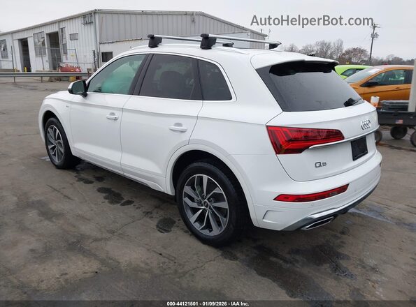 WA1GAAFY2P2097077 2023 AUDI Q5 Белый Задняя левая четверть