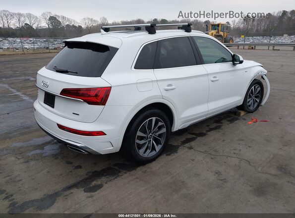WA1GAAFY2P2097077 2023 AUDI Q5 Белый Задняя правая четверть
