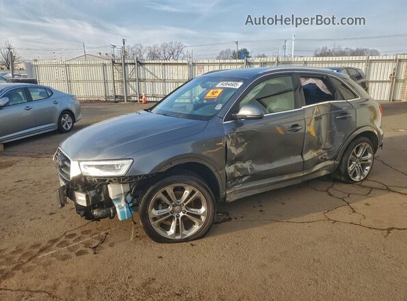 WA1GFCFS1GR012424 2016 AUDI Q3 Серый Передняя левая четверть