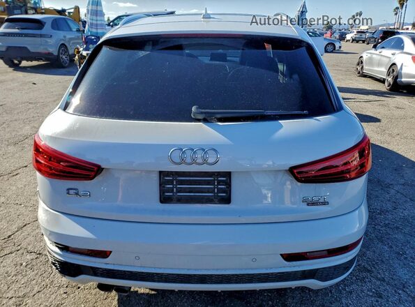 WA1GFCFS6GR017473 2016 AUDI Q3 White Vista trasera