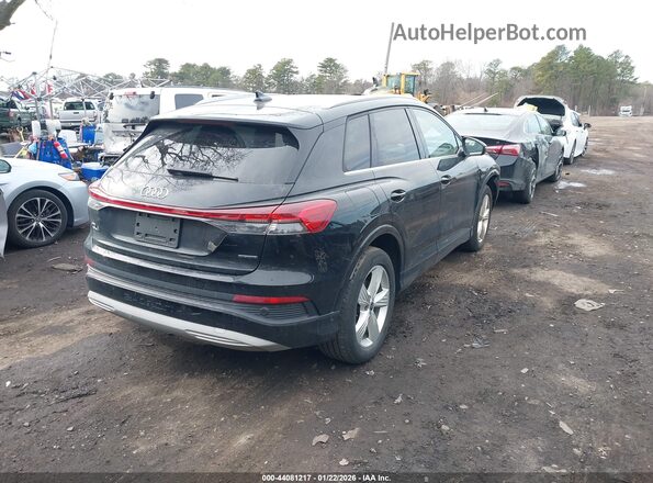 WA1J2BFZ1NP054982 2022 AUDI Q4 Black უკანა მარჯვენა