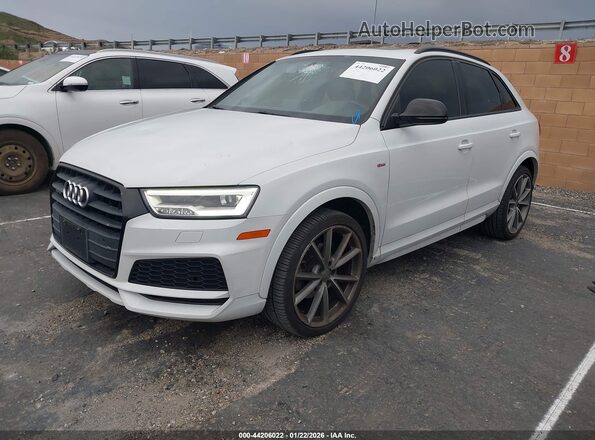 WA1JCCFS0JR023808 2018 AUDI Q3 White Передня ліва чверть