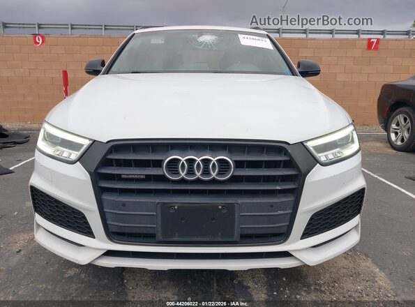 WA1JCCFS0JR023808 2018 AUDI Q3 White Вид щитка приладів