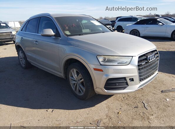 WA1JCCFS5HR005007 2017 AUDI Q3 Серый Передняя правая четверть