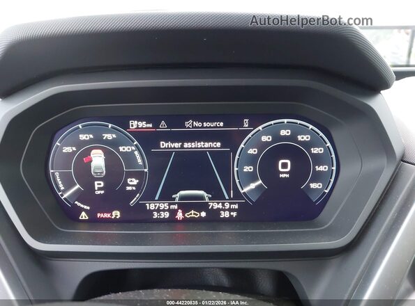 WA1KUBFZ6RP035901 2024 AUDI Q4 Black Widok tylnych siedzeń