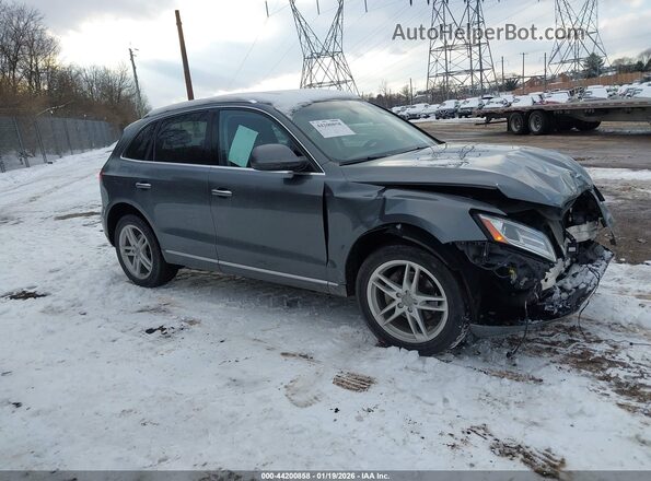 WA1L2AFP0HA012893 2017 AUDI Q5 Gray Delantero derecho