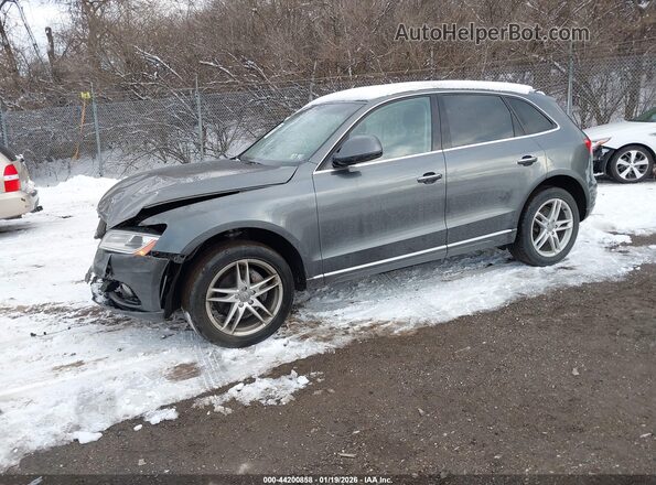 WA1L2AFP0HA012893 2017 AUDI Q5 Gray Vista tres cuartos delantera izquierda