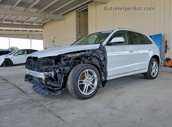 WA1L2BFP7HA025453 2017 AUDI Q5 White Vista tres cuartos delantera izquierda