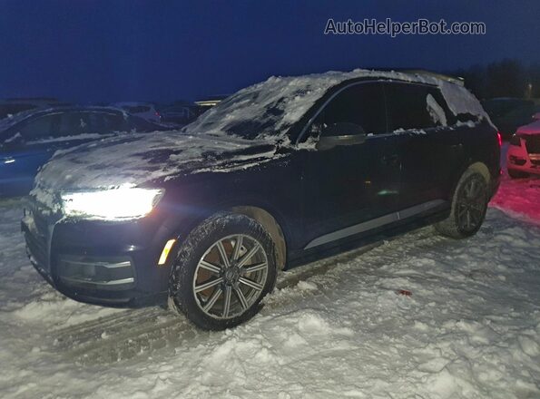 WA1LAAF70JD029667 2018 AUDI Q7 Черный Передняя левая четверть