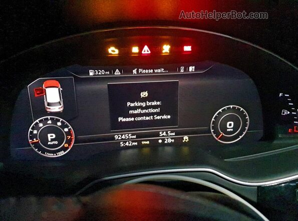 WA1LAAF70JD029667 2018 AUDI Q7 Черный Вид щитка приборов