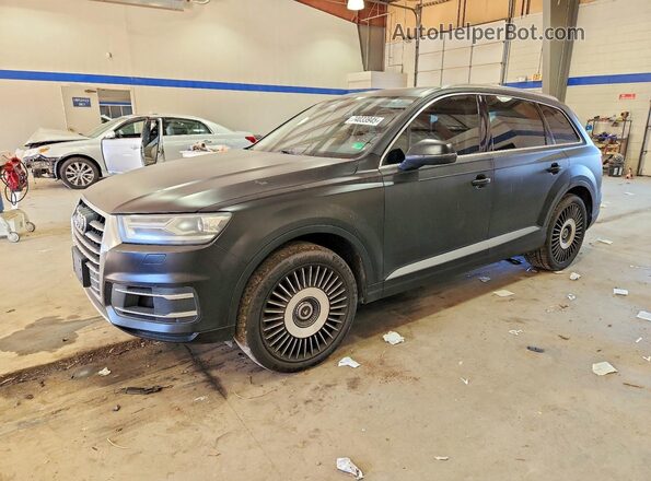 WA1LAAF72HD040325 2017 AUDI Q7 Black Front left