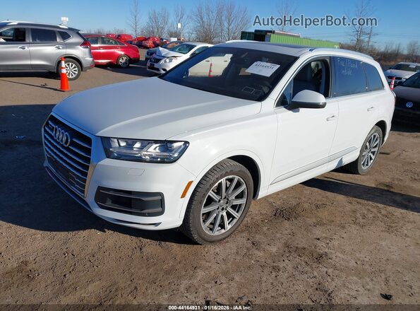 WA1LAAF72KD003363 2019 AUDI Q7 Белый Передняя левая четверть