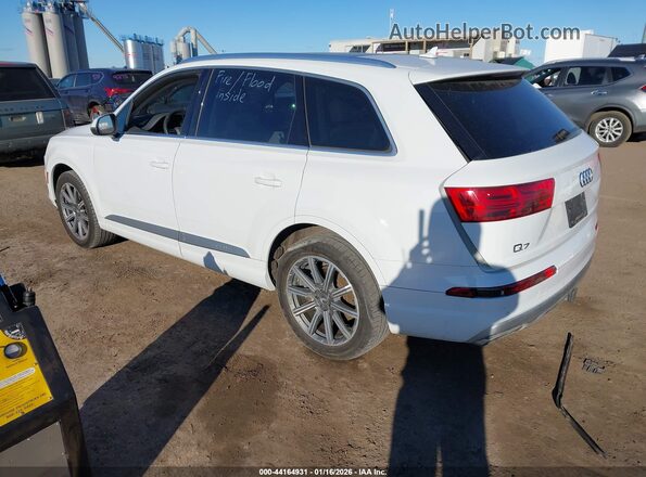 WA1LAAF72KD003363 2019 AUDI Q7 Белый Задняя левая четверть