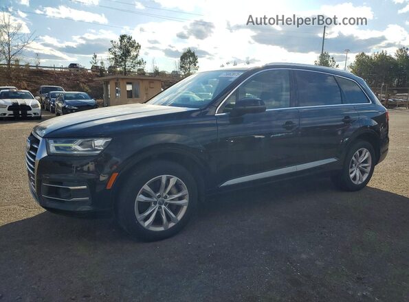 WA1LAAF73HD021802 2017 AUDI Q7 Black Front left