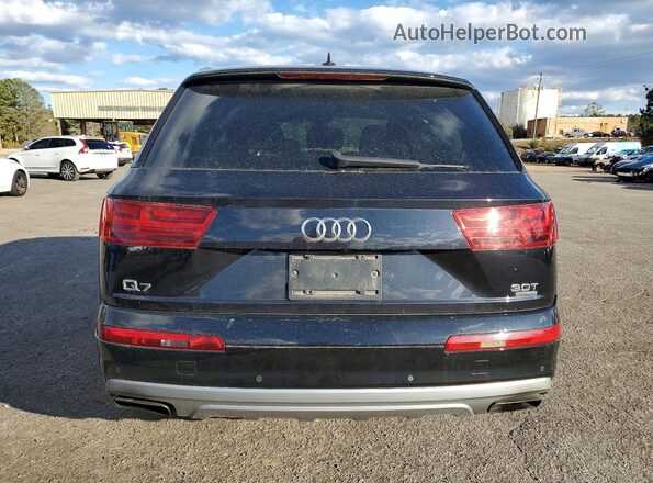 WA1LAAF73HD021802 2017 AUDI Q7 Black Rear view