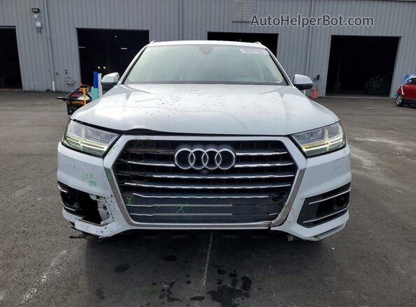 WA1LAAF75JD000360 2018 AUDI Q7 Белый Вид спереди