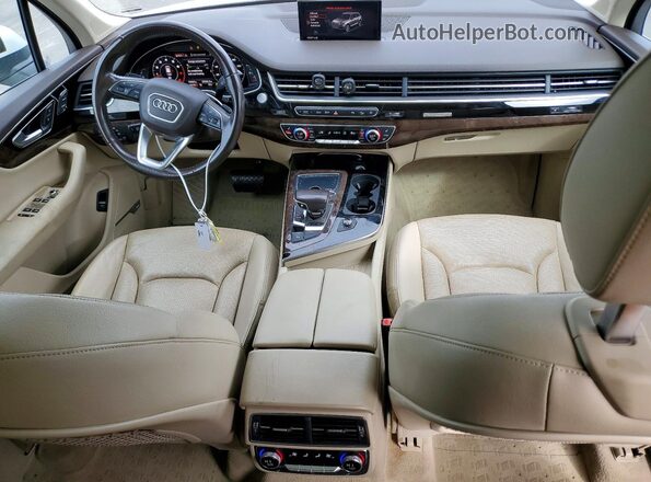 WA1LAAF75JD000360 2018 AUDI Q7 Белый Вид панели приборов