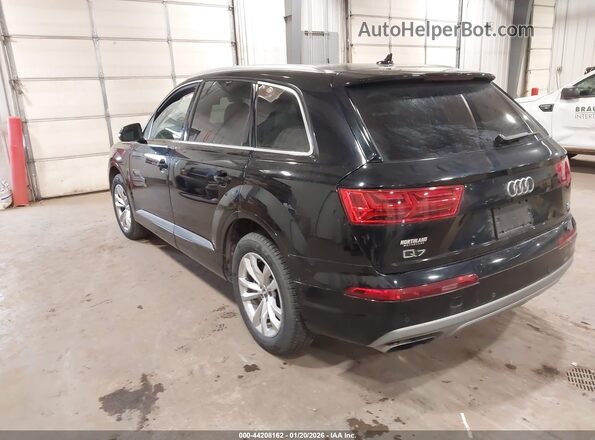 WA1LAAF76HD011376 2017 AUDI Q7 Black Tył lewy