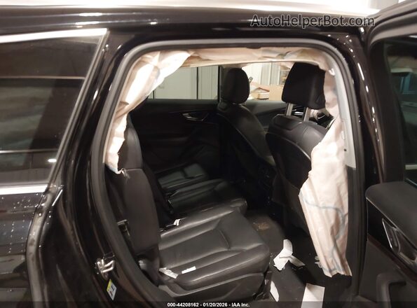 WA1LAAF76HD011376 2017 AUDI Q7 Black Widok naklejki z numerem VIN
