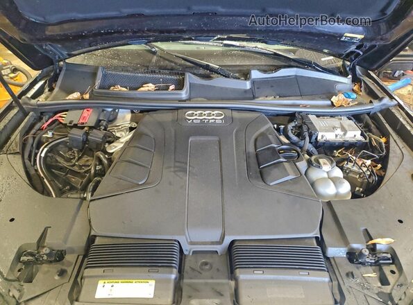 WA1LAAF76JD045498 2018 AUDI Q7 Black Շարժիչի բաժամունքի տեսք