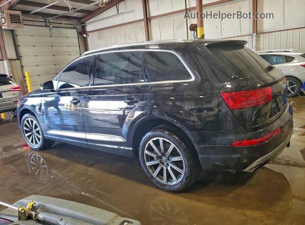WA1LAAF76JD045498 2018 AUDI Q7 Black Հետևի ձախ