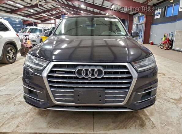 WA1LAAF78JD043848 2018 AUDI Q7 Black Widok z przodu