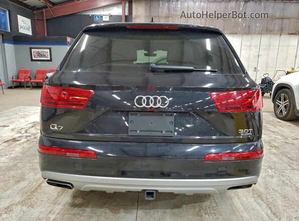WA1LAAF78JD043848 2018 AUDI Q7 Black Widok z tyłu