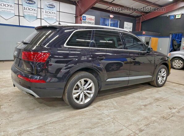 WA1LAAF78JD043848 2018 AUDI Q7 Black Tył prawy