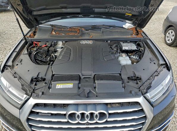 WA1LAAF79JD050176 2018 AUDI Q7 Черный Вид подкапотного пространства